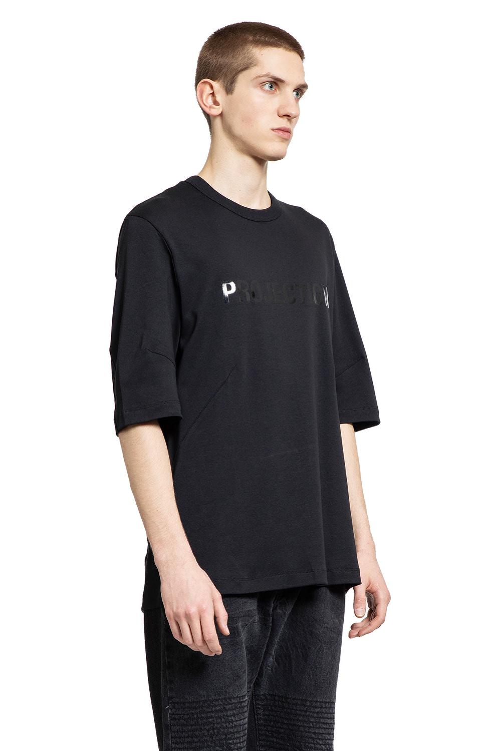 Antonioli HELMUT LANG MAN BLACK T-SHIRTS & TANK TOPS