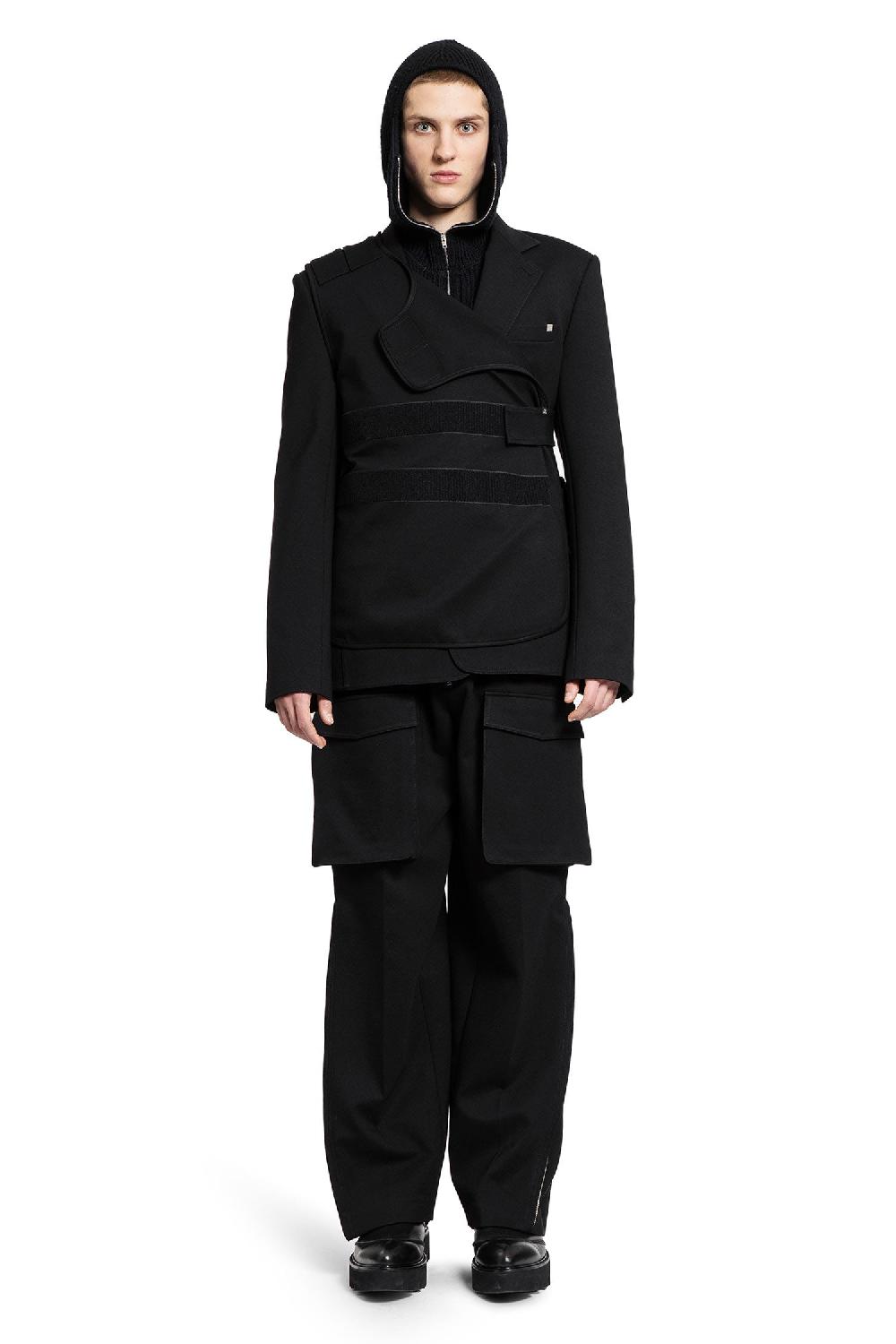 Antonioli HELMUT LANG MAN BLACK TROUSERS