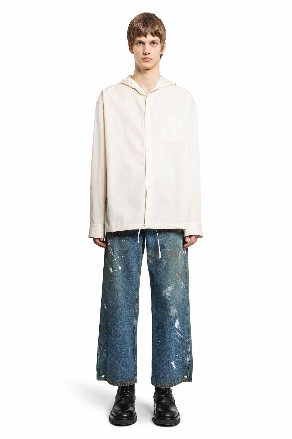 Antonioli HELMUT LANG MAN OFF-WHITE SHIRTS