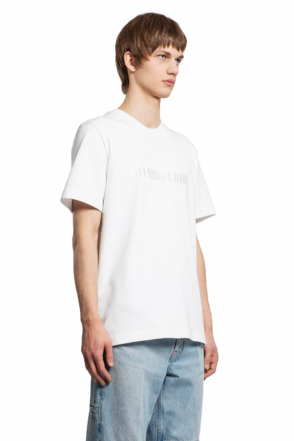 Antonioli HELMUT LANG MAN WHITE T-SHIRTS & TANK TOPS