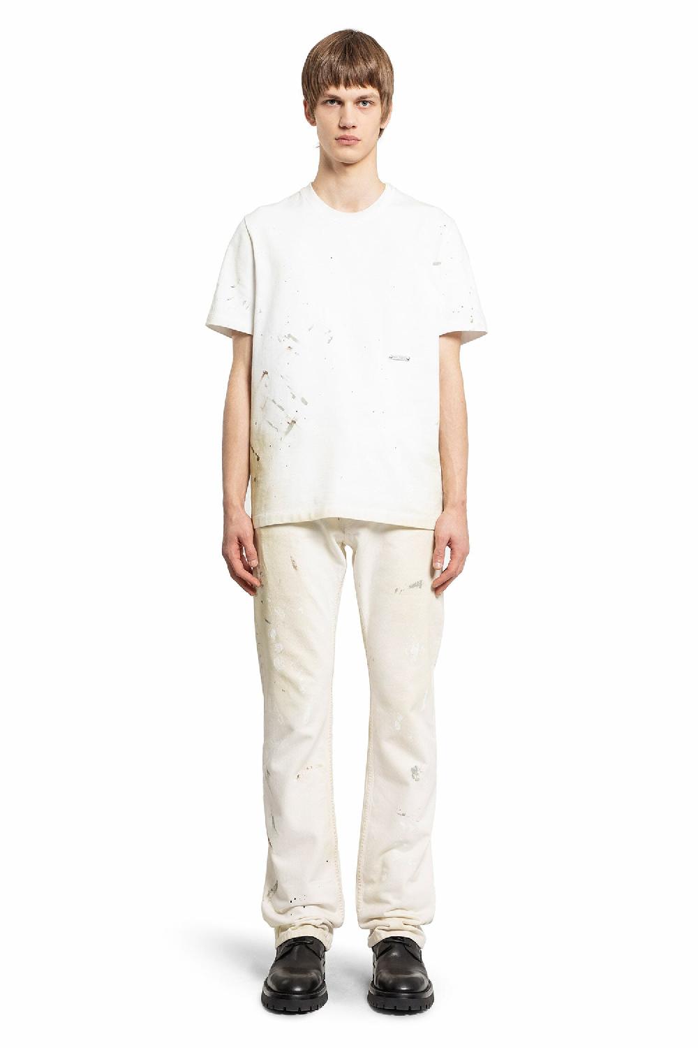 Antonioli HELMUT LANG MAN WHITE T-SHIRTS & TANK TOPS