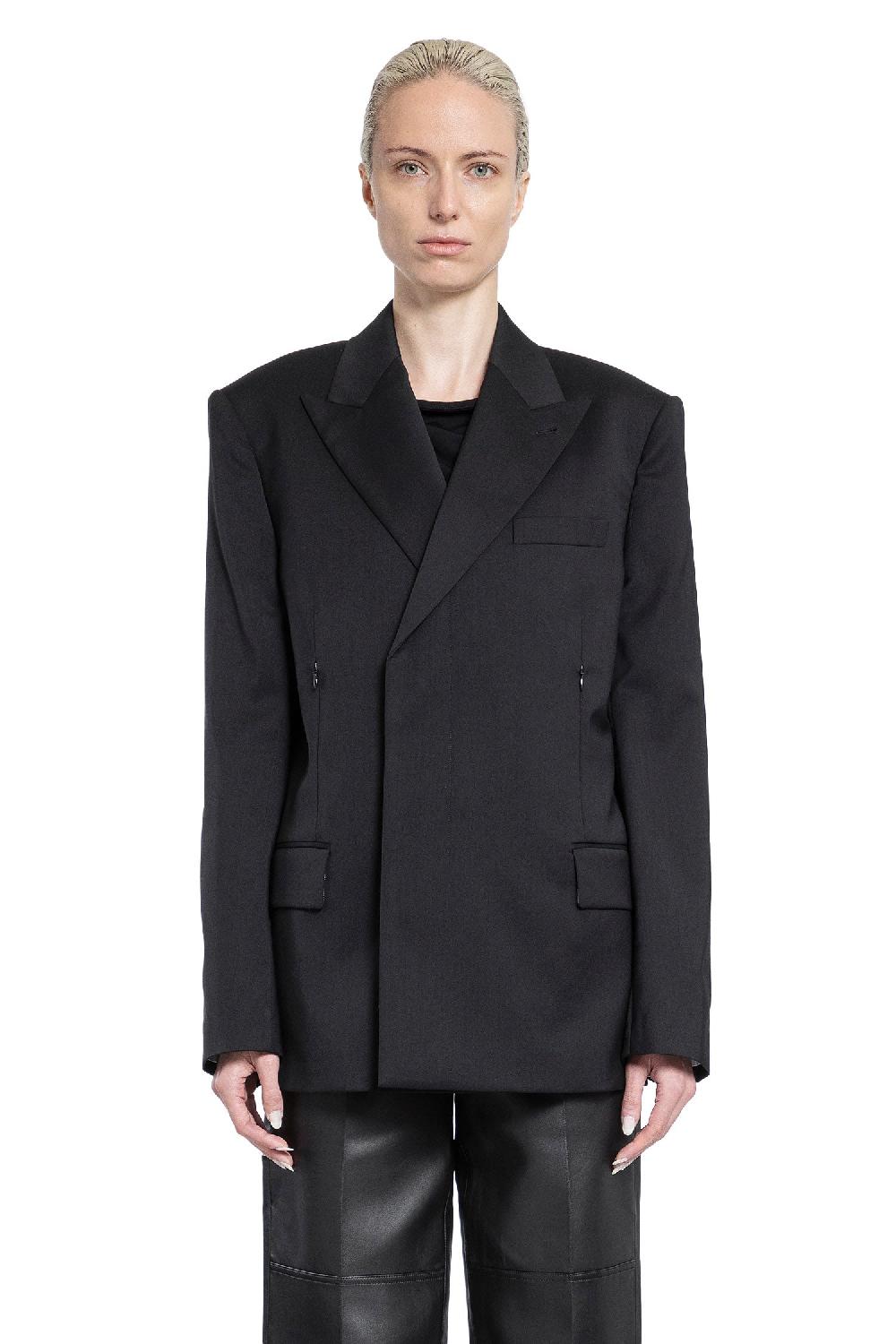 Antonioli HELMUT LANG WOMAN BLACK BLAZERS