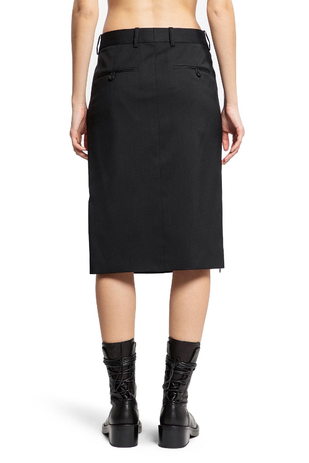Antonioli HELMUT LANG WOMAN BLACK SKIRTS