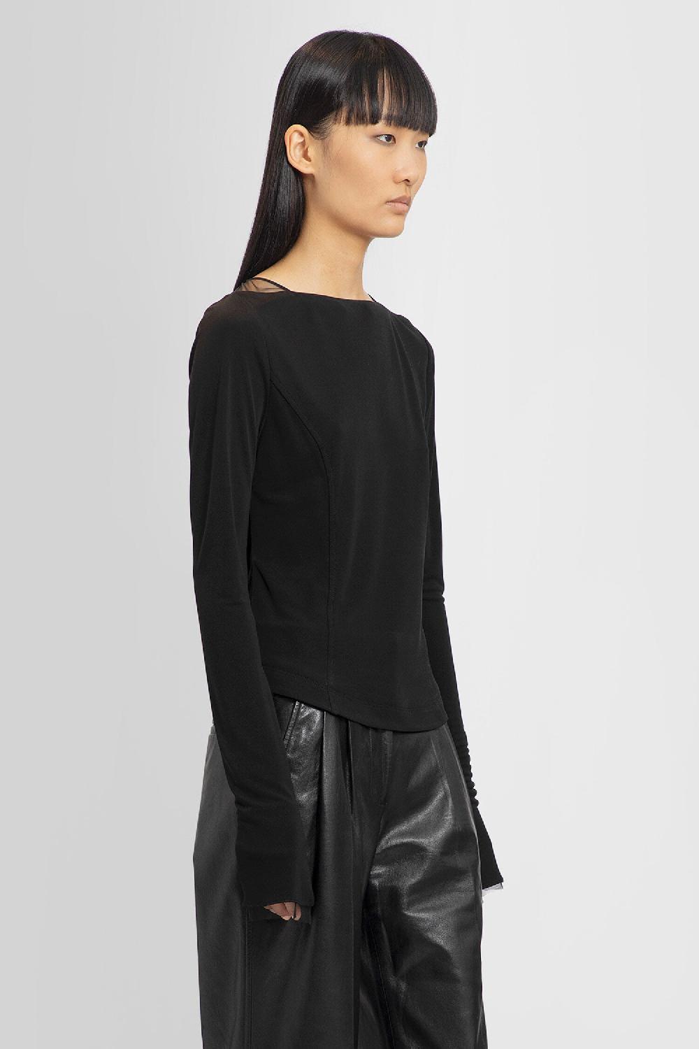 Antonioli HELMUT LANG WOMAN BLACK TOPS
