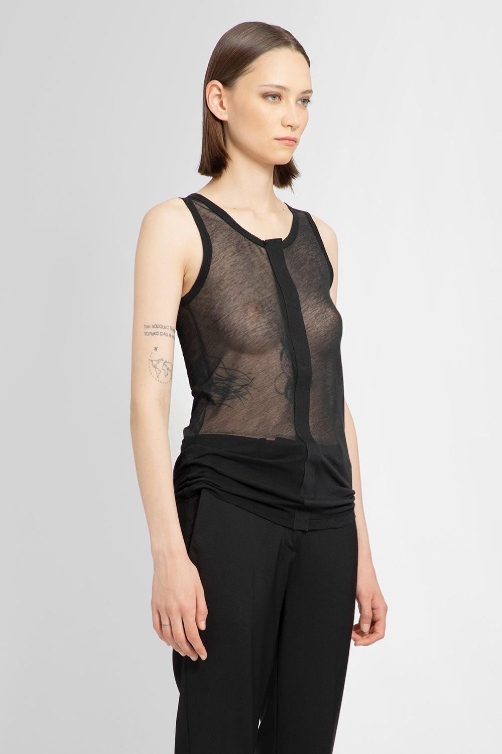Antonioli HELMUT LANG WOMAN BLACK TOPS