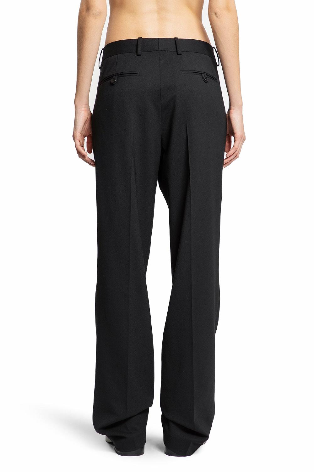Antonioli HELMUT LANG WOMAN BLACK TROUSERS