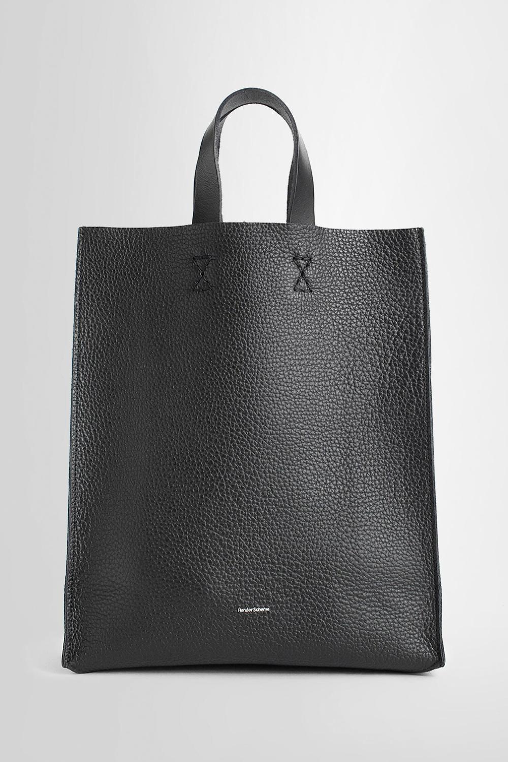 Antonioli HENDER SCHEME MAN BLACK TOTE BAGS