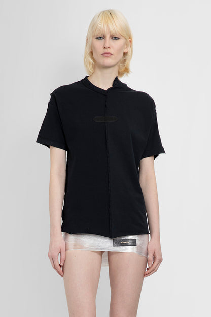 Antonioli HODAKOVA WOMAN BLACK T-SHIRTS & TANK TOPS