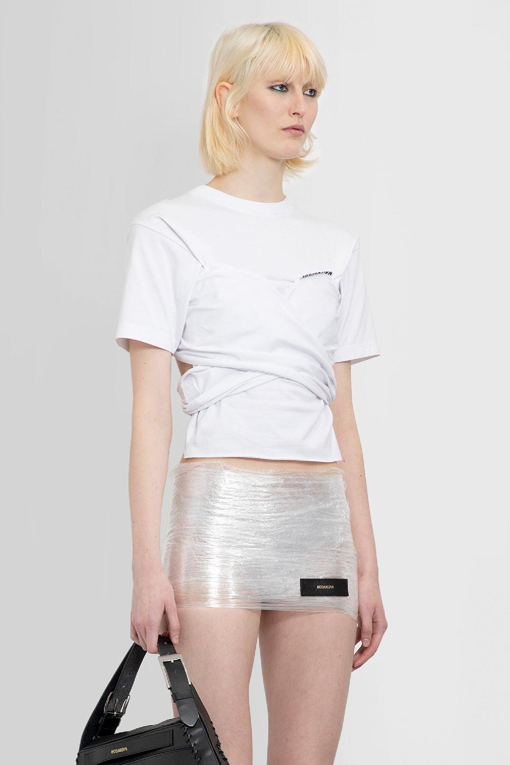 Antonioli HODAKOVA WOMAN WHITE T-SHIRTS & TANK TOPS