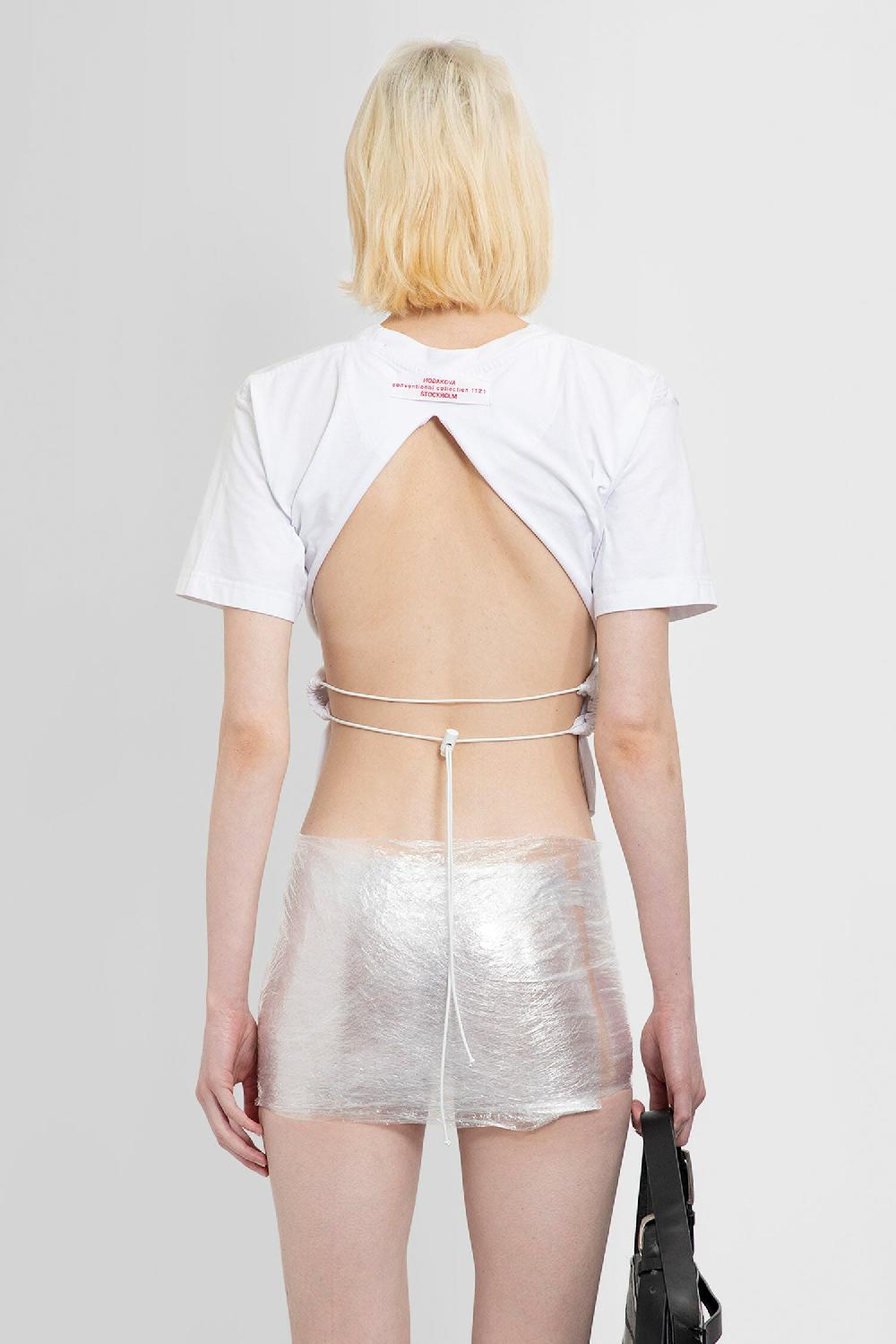 Antonioli HODAKOVA WOMAN WHITE T-SHIRTS & TANK TOPS