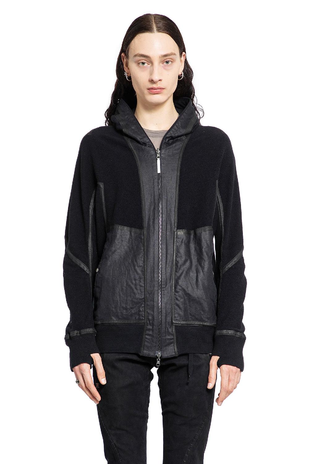 Antonioli ISAAC SELLAM MAN BLACK SWEATSHIRTS