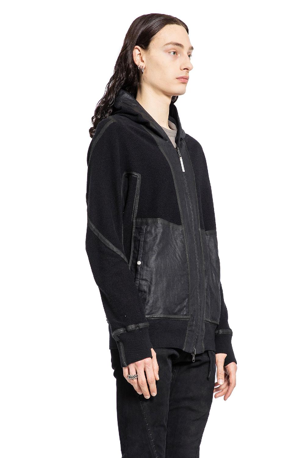 Antonioli ISAAC SELLAM MAN BLACK SWEATSHIRTS