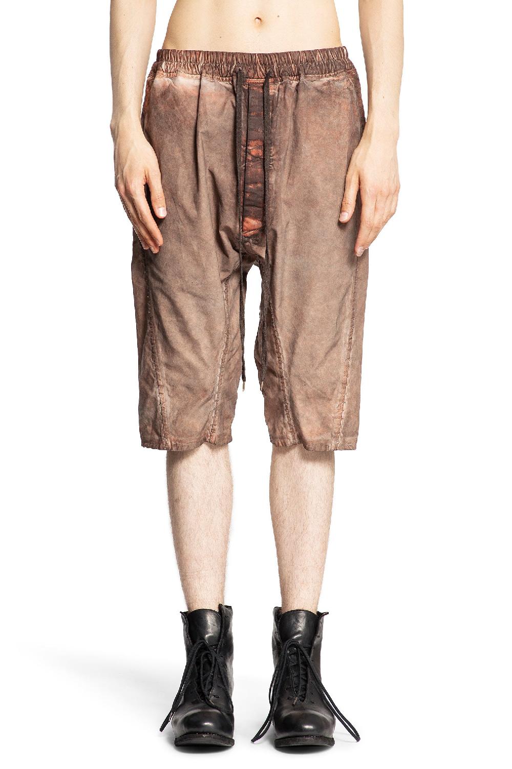 Antonioli ISAAC SELLAM MAN BROWN SHORTS & SKIRTS
