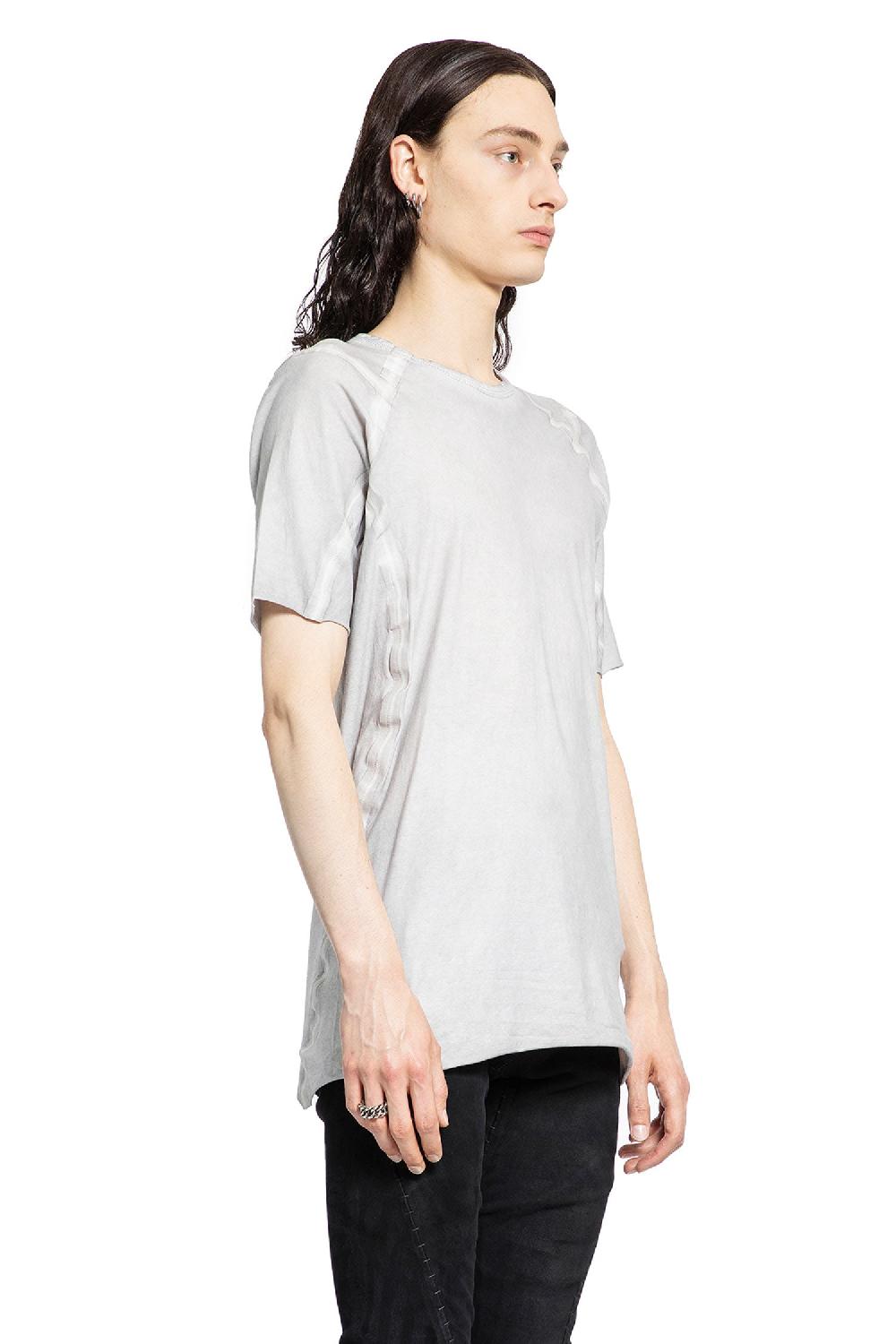 Antonioli ISAAC SELLAM MAN GREY T-SHIRTS & TANK TOPS