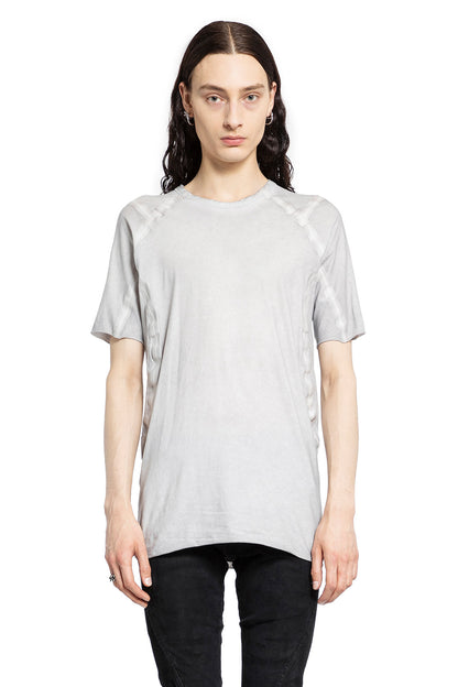 Antonioli ISAAC SELLAM MAN GREY T-SHIRTS & TANK TOPS