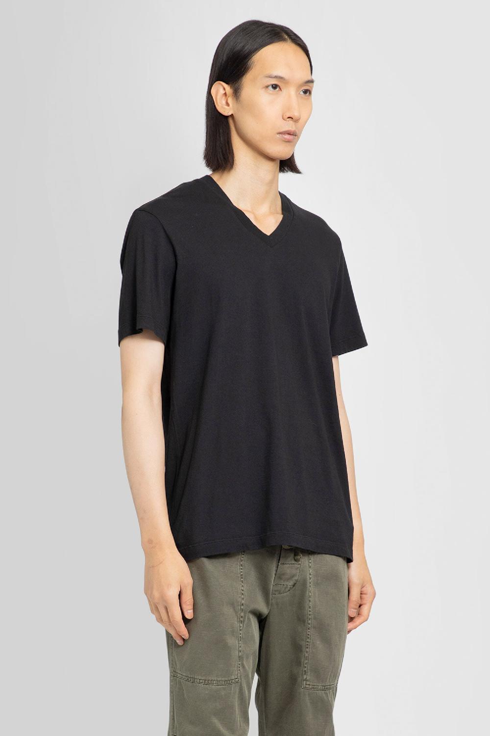 Antonioli JAMES PERSE MAN BLACK T-SHIRTS & TANK TOPS