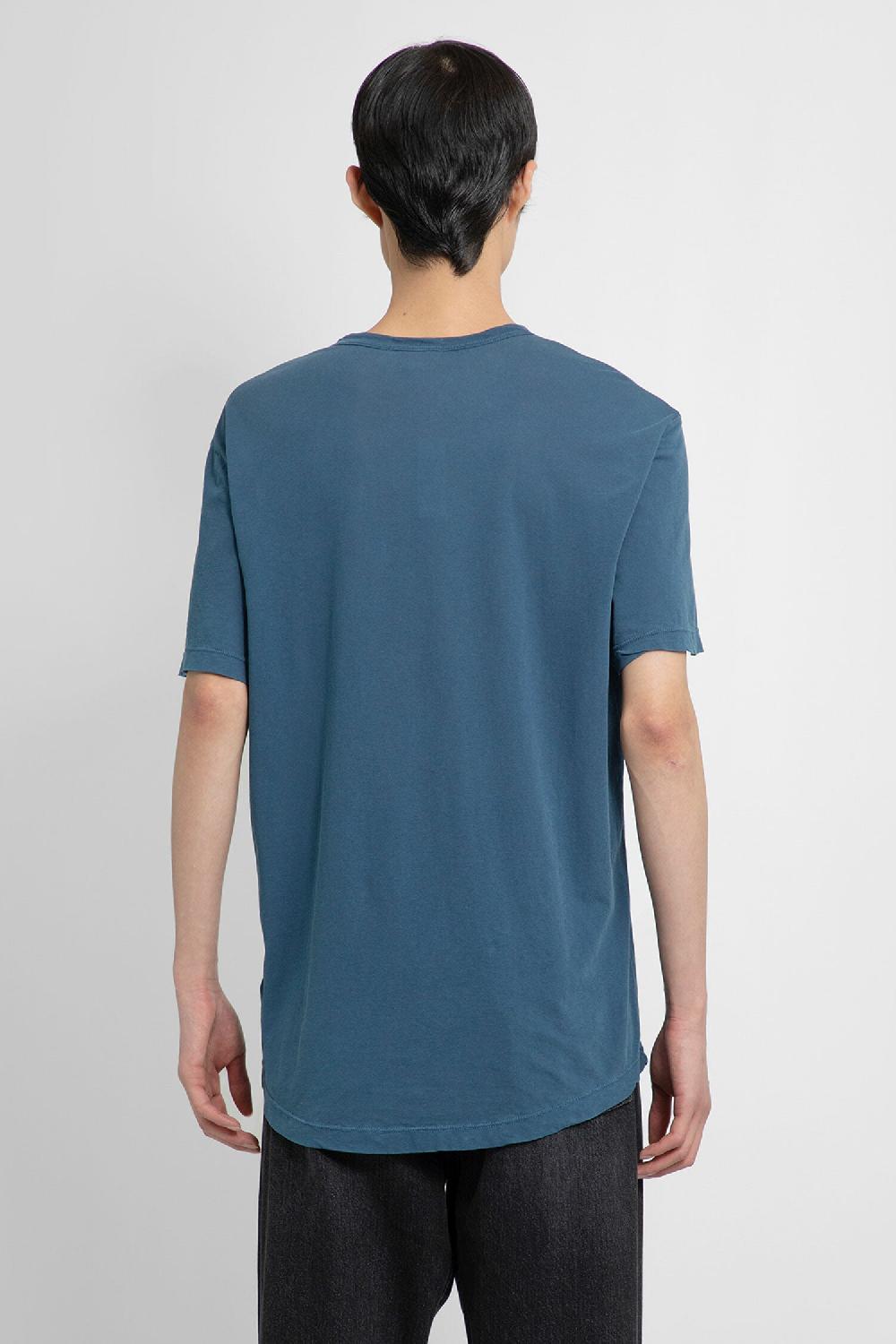 Antonioli JAMES PERSE MAN BLUE T-SHIRTS & TANK TOPS