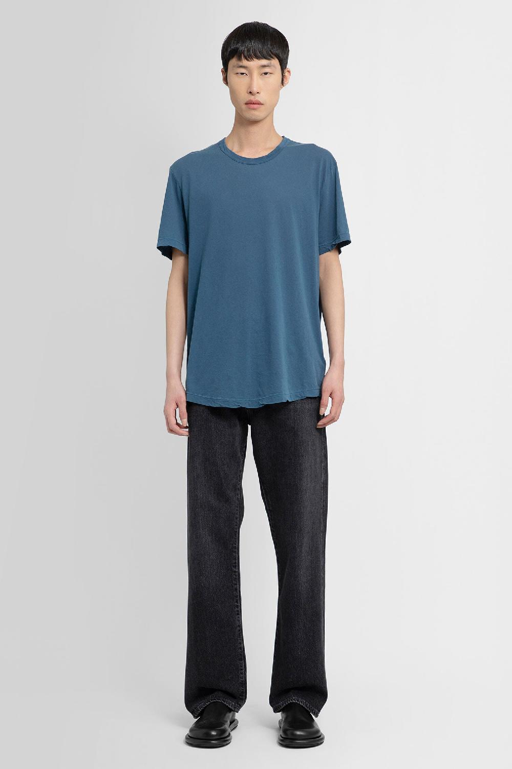 Antonioli JAMES PERSE MAN BLUE T-SHIRTS & TANK TOPS