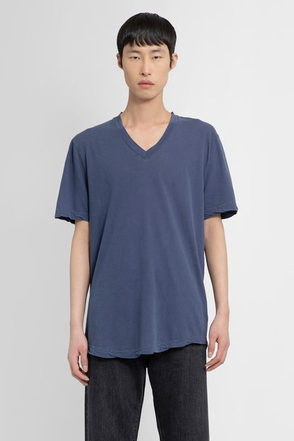 Antonioli JAMES PERSE MAN BLUE T-SHIRTS & TANK TOPS