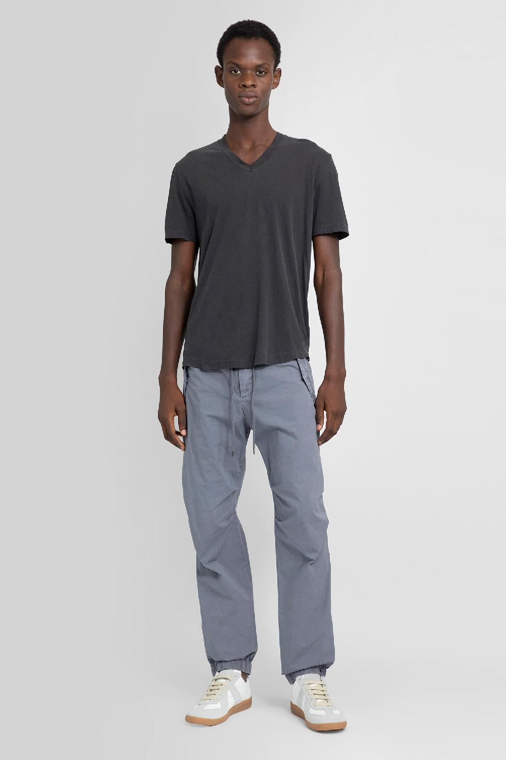 Antonioli JAMES PERSE MAN GREY T-SHIRTS & TANK TOPS