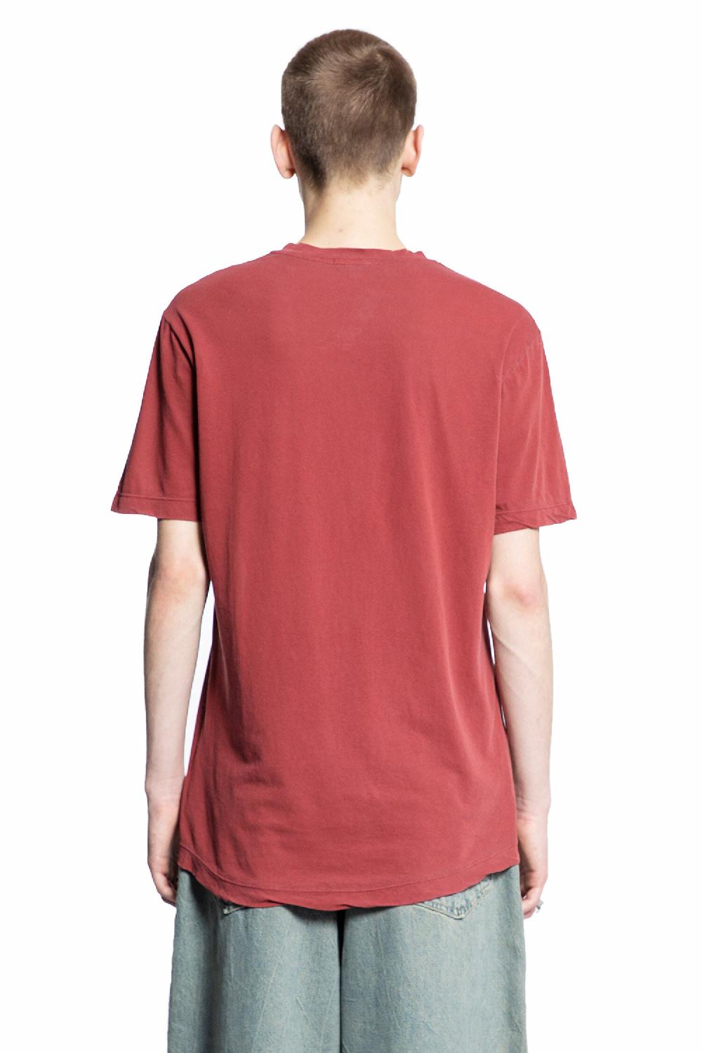 Antonioli JAMES PERSE MAN RED T-SHIRTS & TANK TOPS
