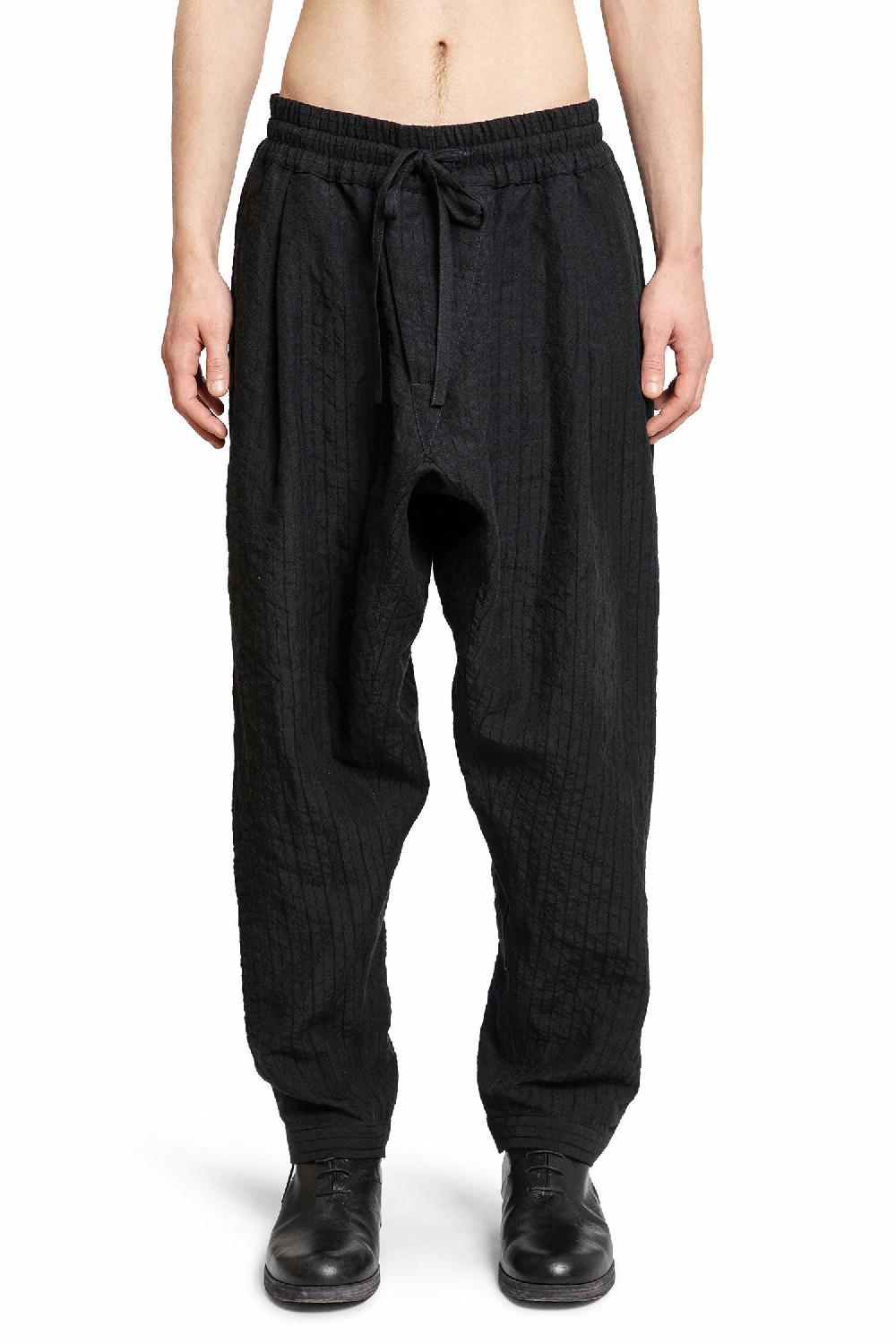 Antonioli JAN-JAN VAN ESSCHE MAN BLACK TROUSERS