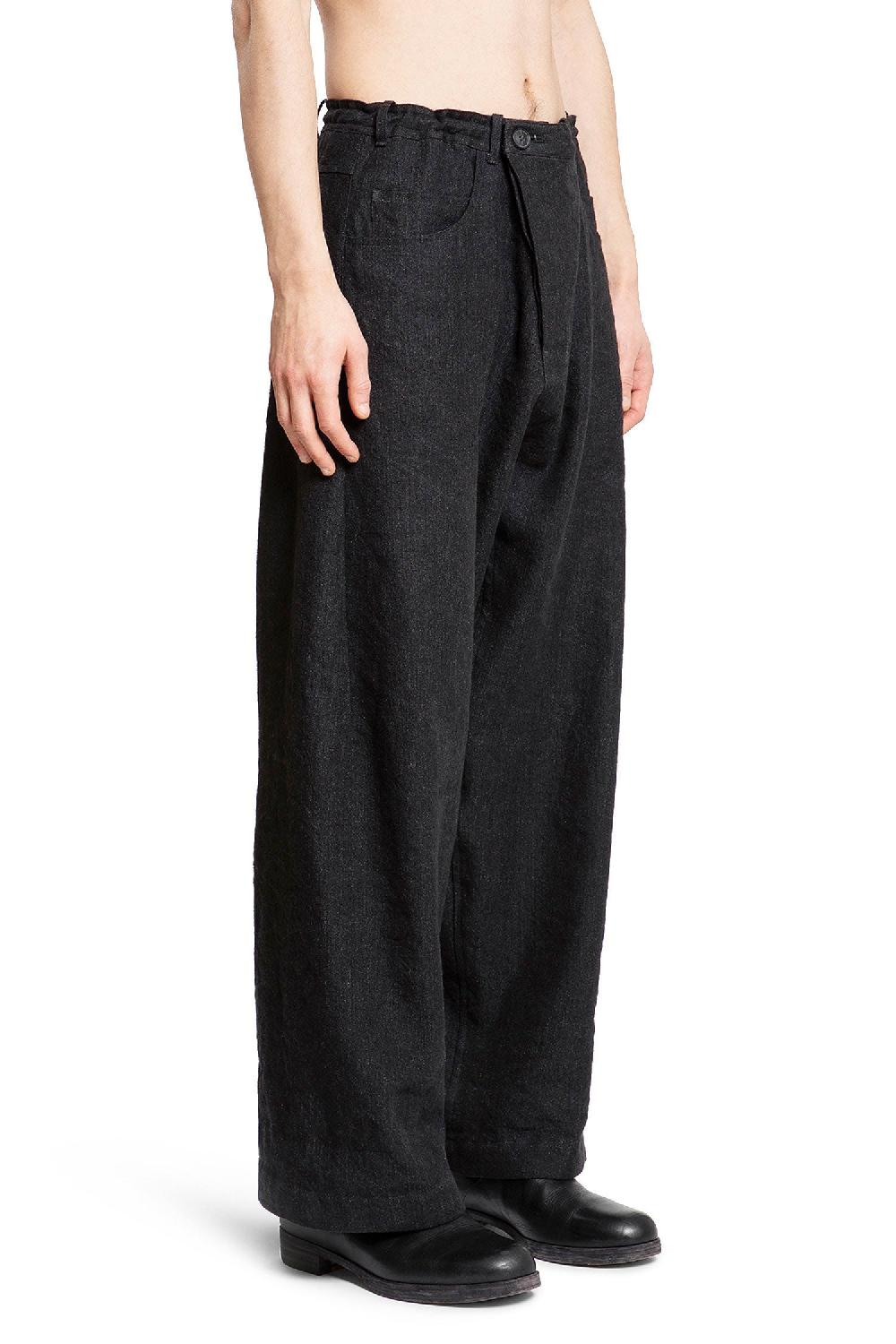 Antonioli JAN-JAN VAN ESSCHE MAN BLACK TROUSERS