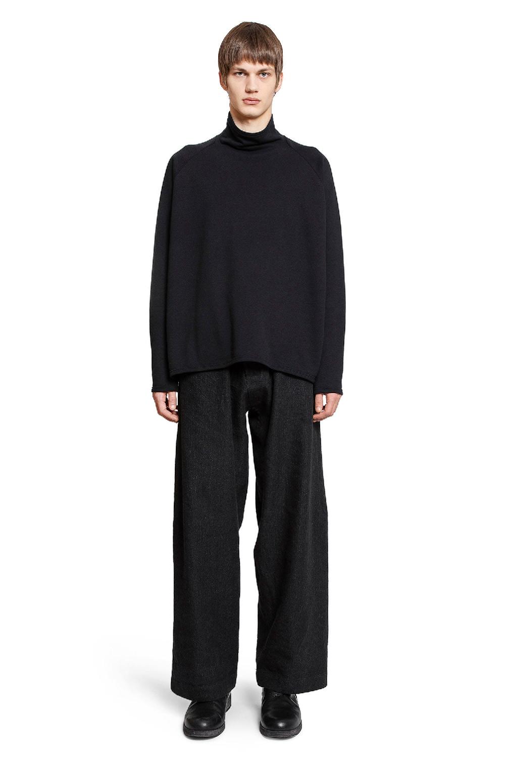 Antonioli JAN-JAN VAN ESSCHE MAN BLACK TROUSERS