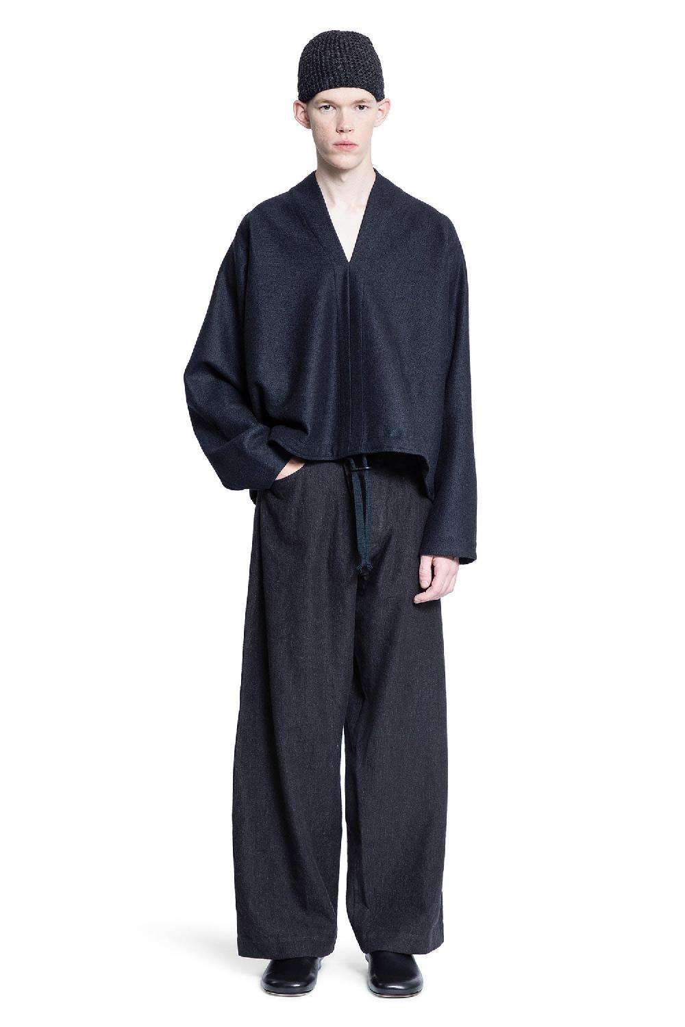Antonioli JAN-JAN VAN ESSCHE MAN BLUE KNITWEAR