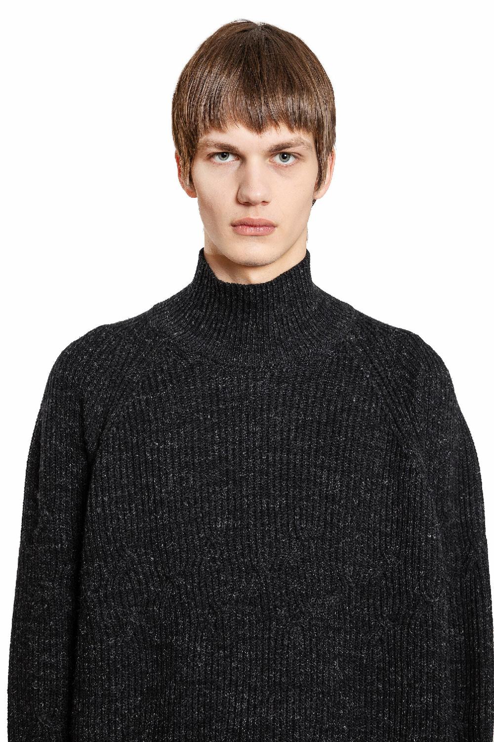 Antonioli JAN-JAN VAN ESSCHE MAN GREY KNITWEAR