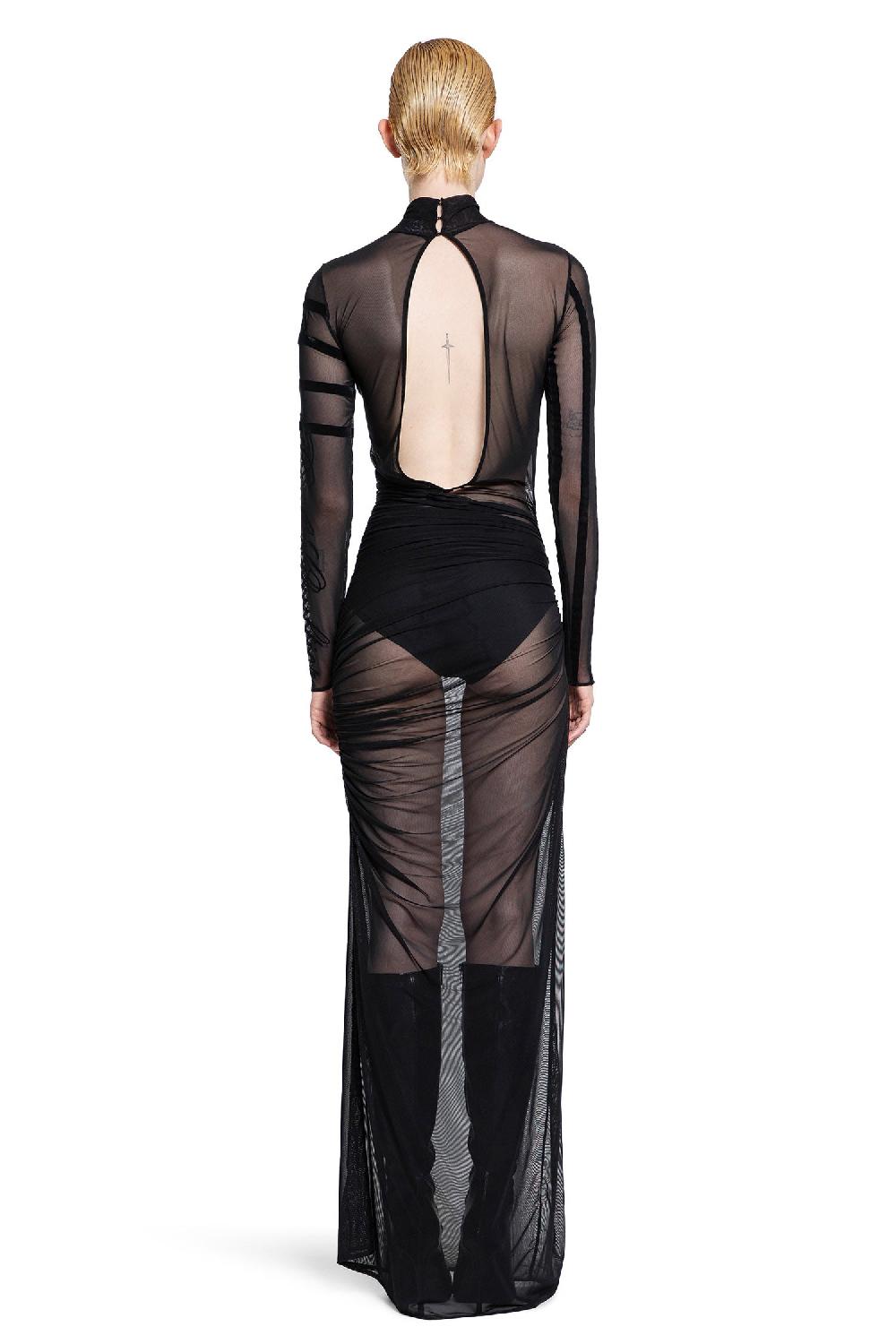 Antonioli JEAN PAUL GAULTIER WOMAN BLACK DRESSES