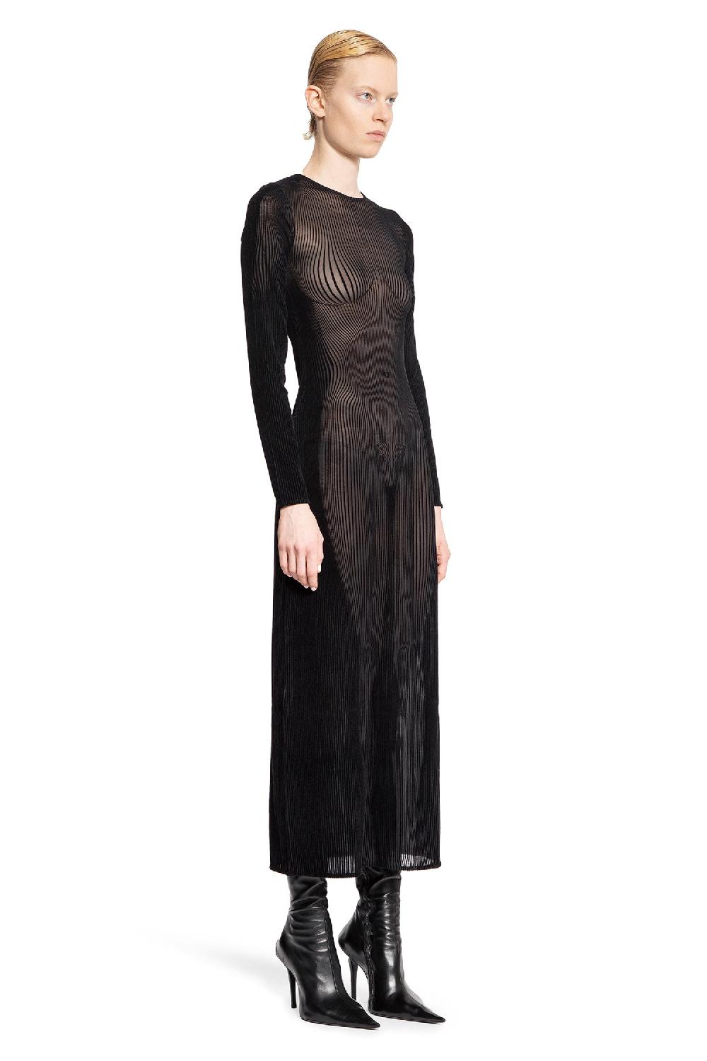 Antonioli JEAN PAUL GAULTIER WOMAN BLACK DRESSES