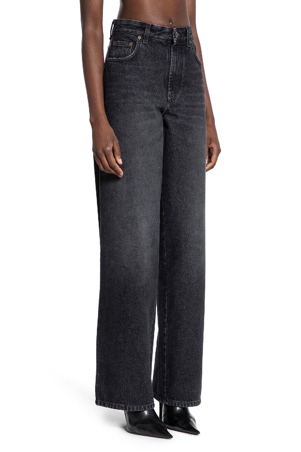 Antonioli JEAN PAUL GAULTIER WOMAN BLACK JEANS