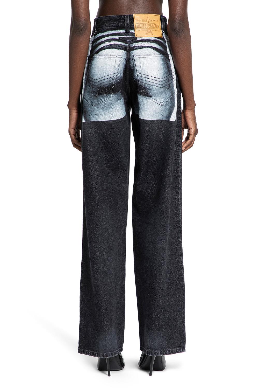 Antonioli JEAN PAUL GAULTIER WOMAN BLACK JEANS