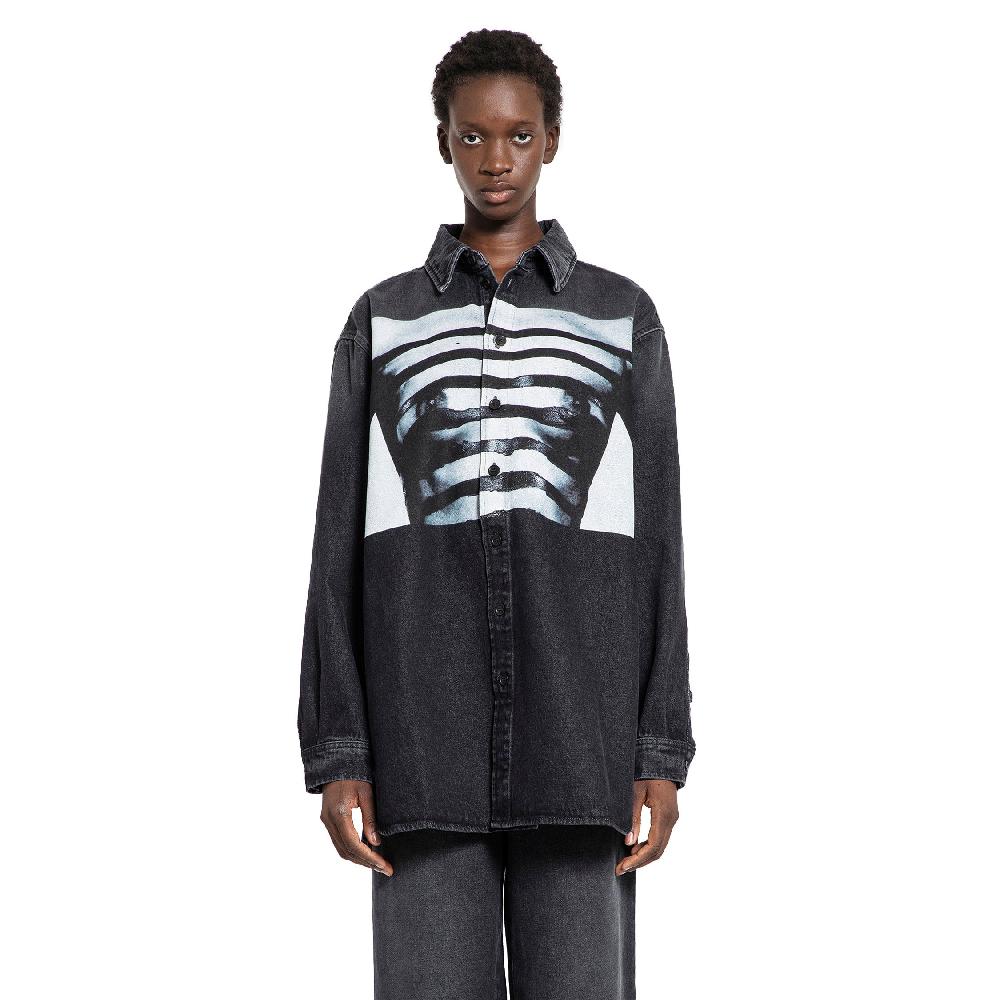 Antonioli JEAN PAUL GAULTIER WOMAN BLACK SHIRTS