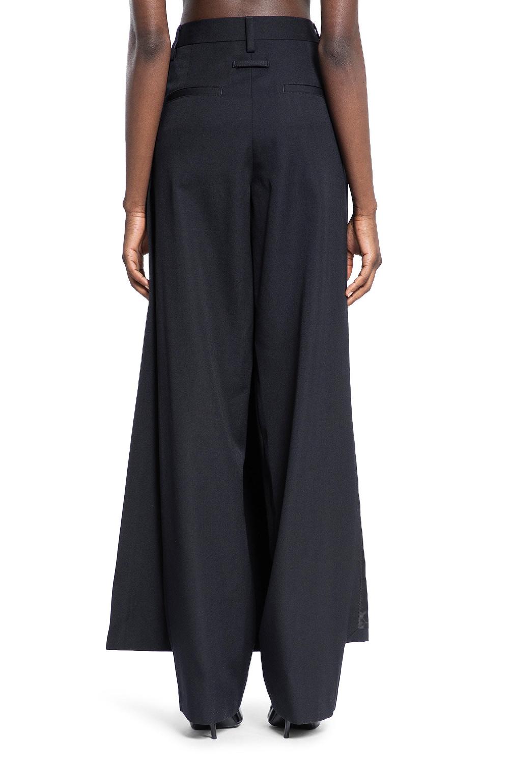 Antonioli JEAN PAUL GAULTIER WOMAN BLACK TROUSERS