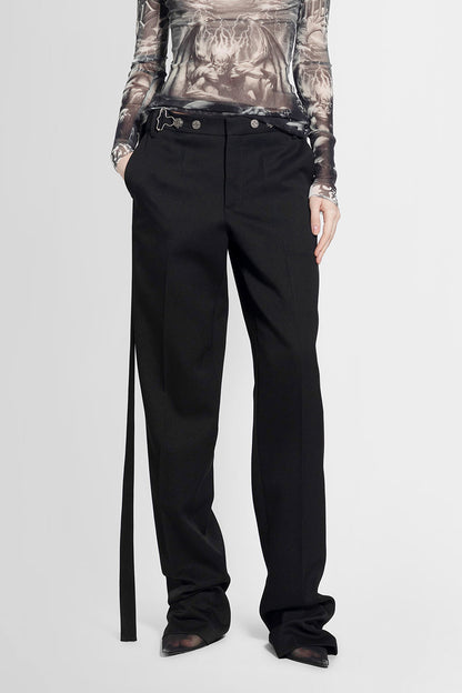 Antonioli JEAN PAUL GAULTIER WOMAN BLACK TROUSERS