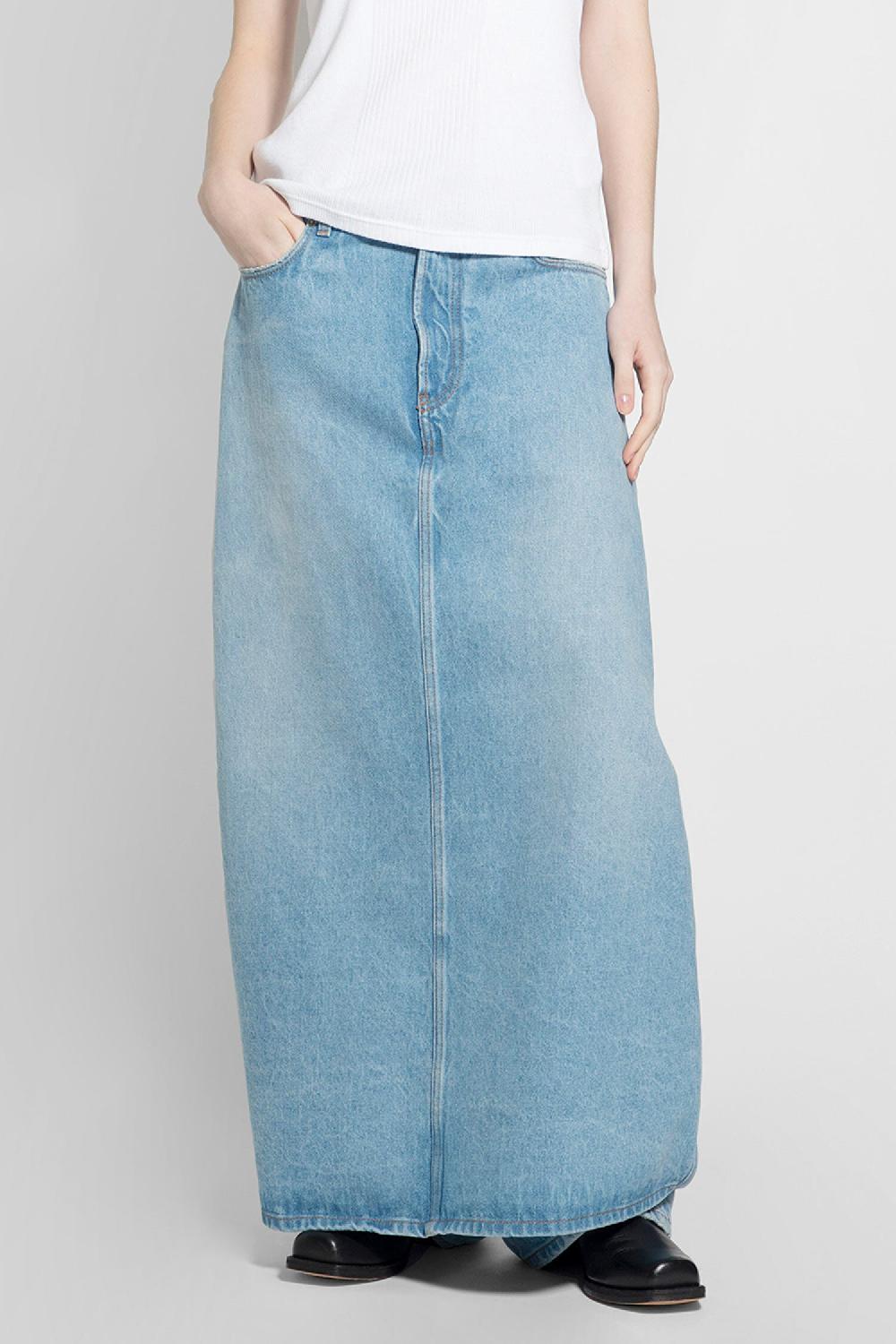 Antonioli JEAN PAUL GAULTIER WOMAN BLUE SKIRTS