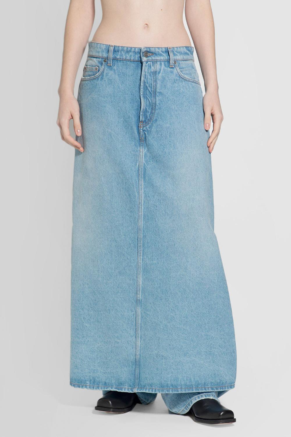 Antonioli JEAN PAUL GAULTIER WOMAN BLUE SKIRTS