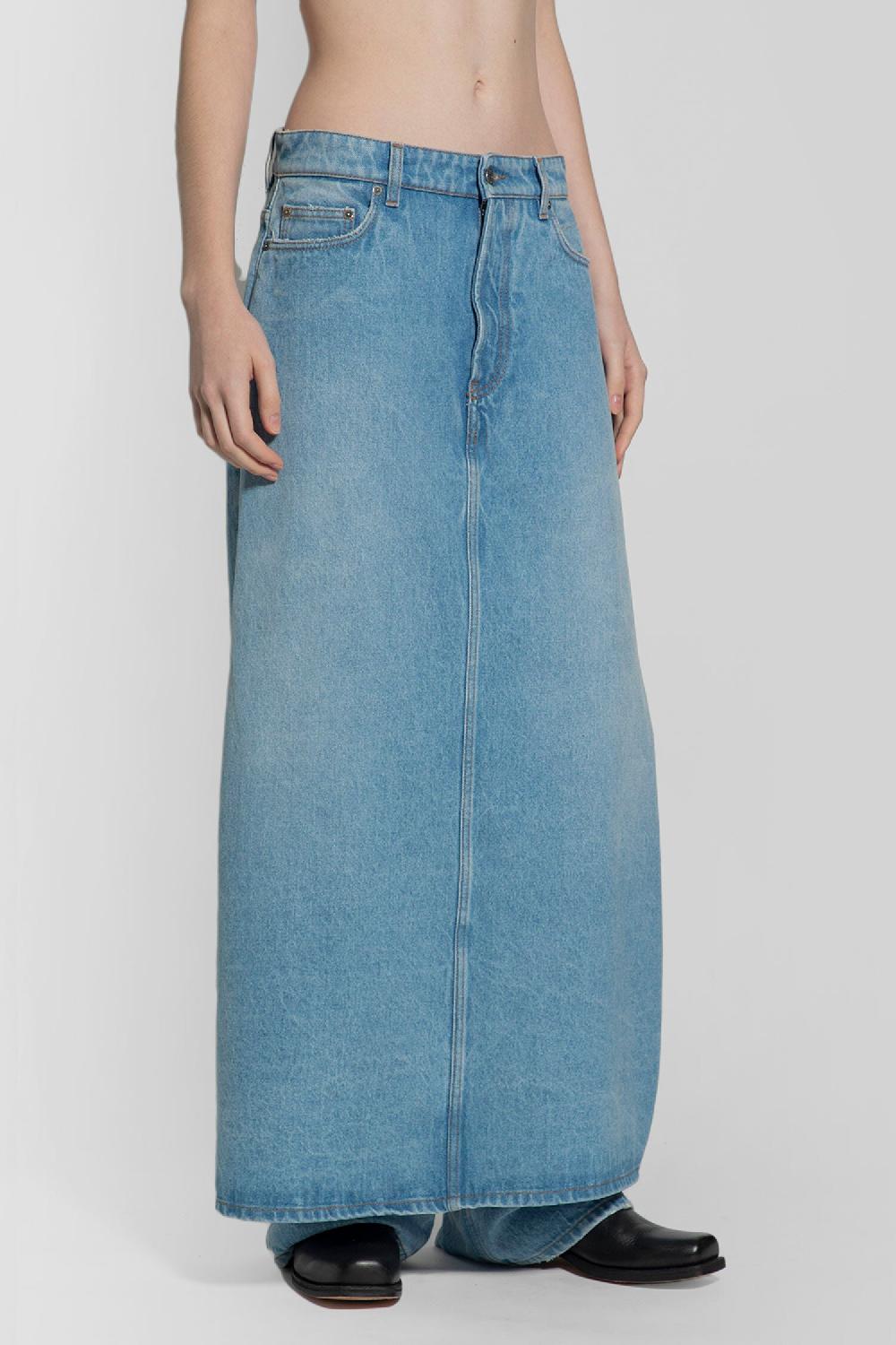 Antonioli JEAN PAUL GAULTIER WOMAN BLUE SKIRTS