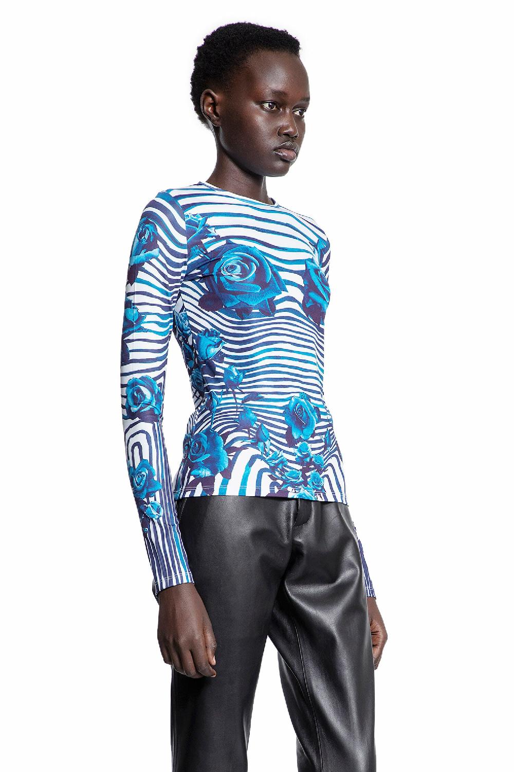 Antonioli JEAN PAUL GAULTIER WOMAN BLUE TOPS