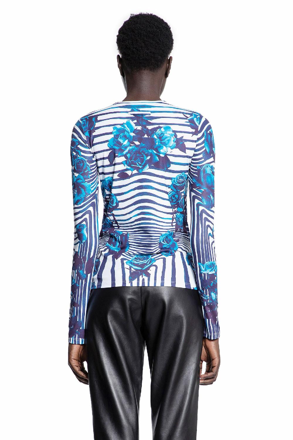 Antonioli JEAN PAUL GAULTIER WOMAN BLUE TOPS