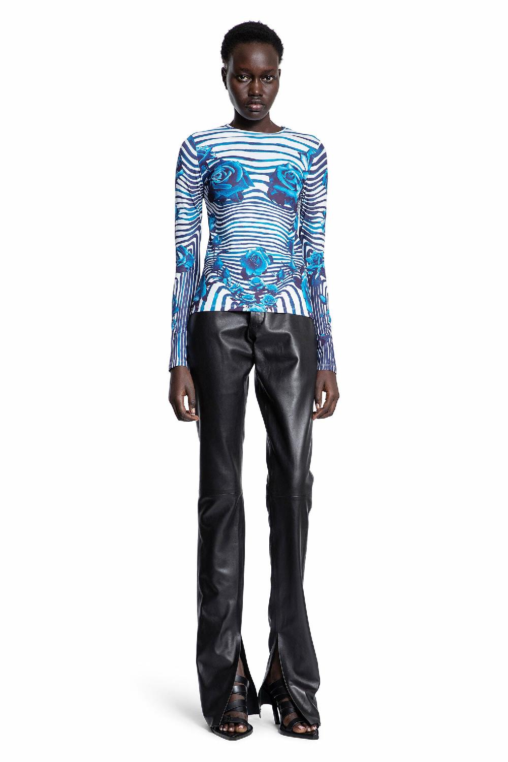 Antonioli JEAN PAUL GAULTIER WOMAN BLUE TOPS