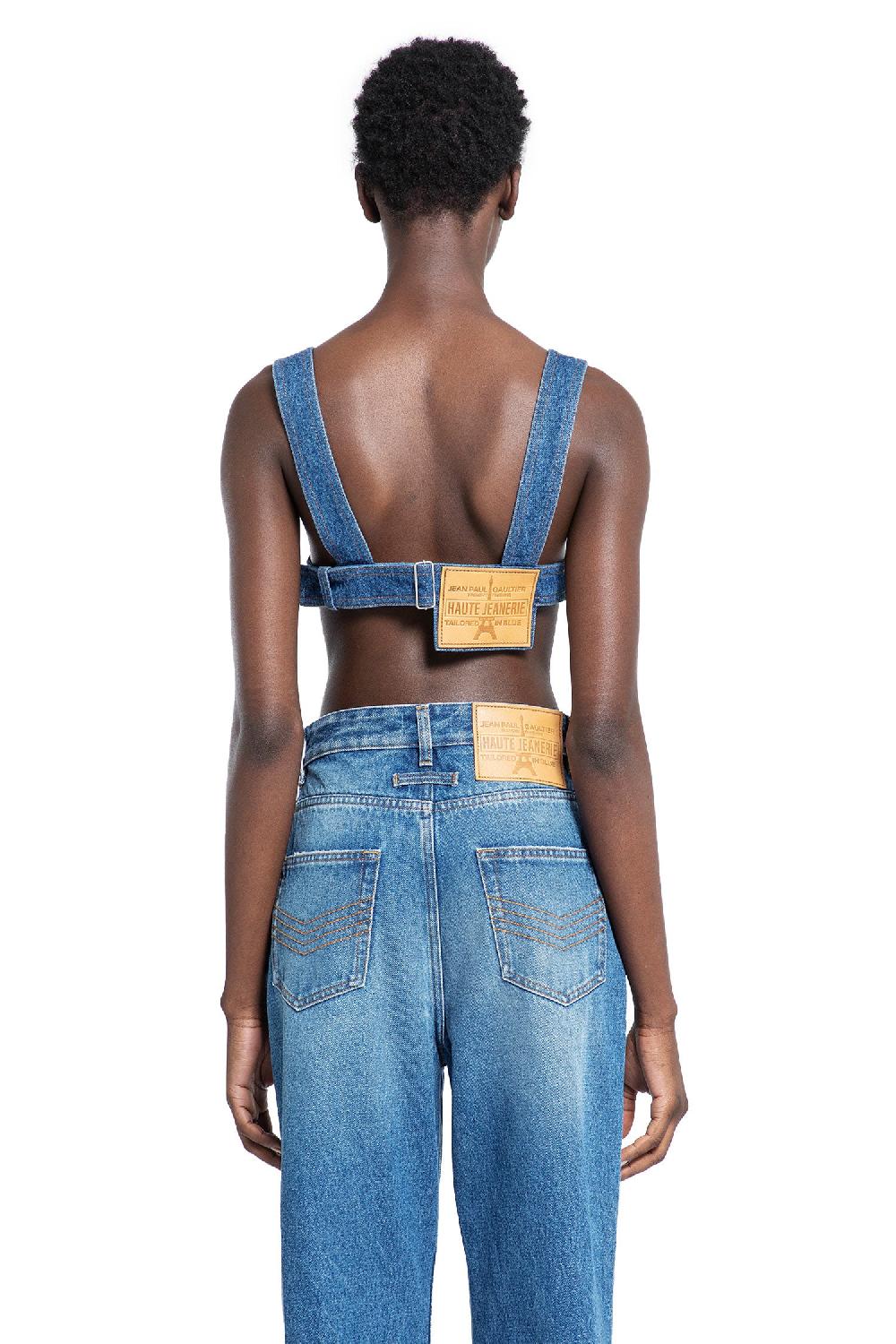 Antonioli JEAN PAUL GAULTIER WOMAN BLUE TOPS