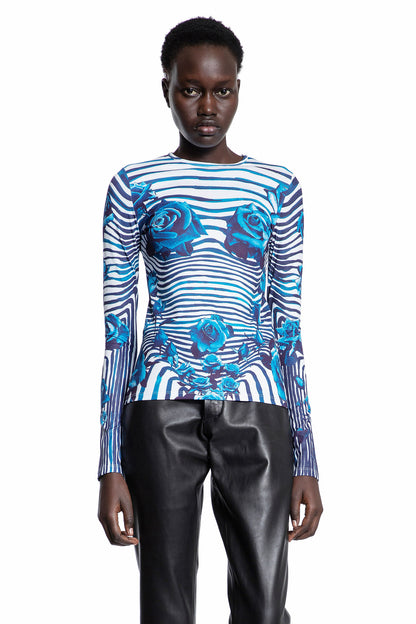 Antonioli JEAN PAUL GAULTIER WOMAN BLUE TOPS