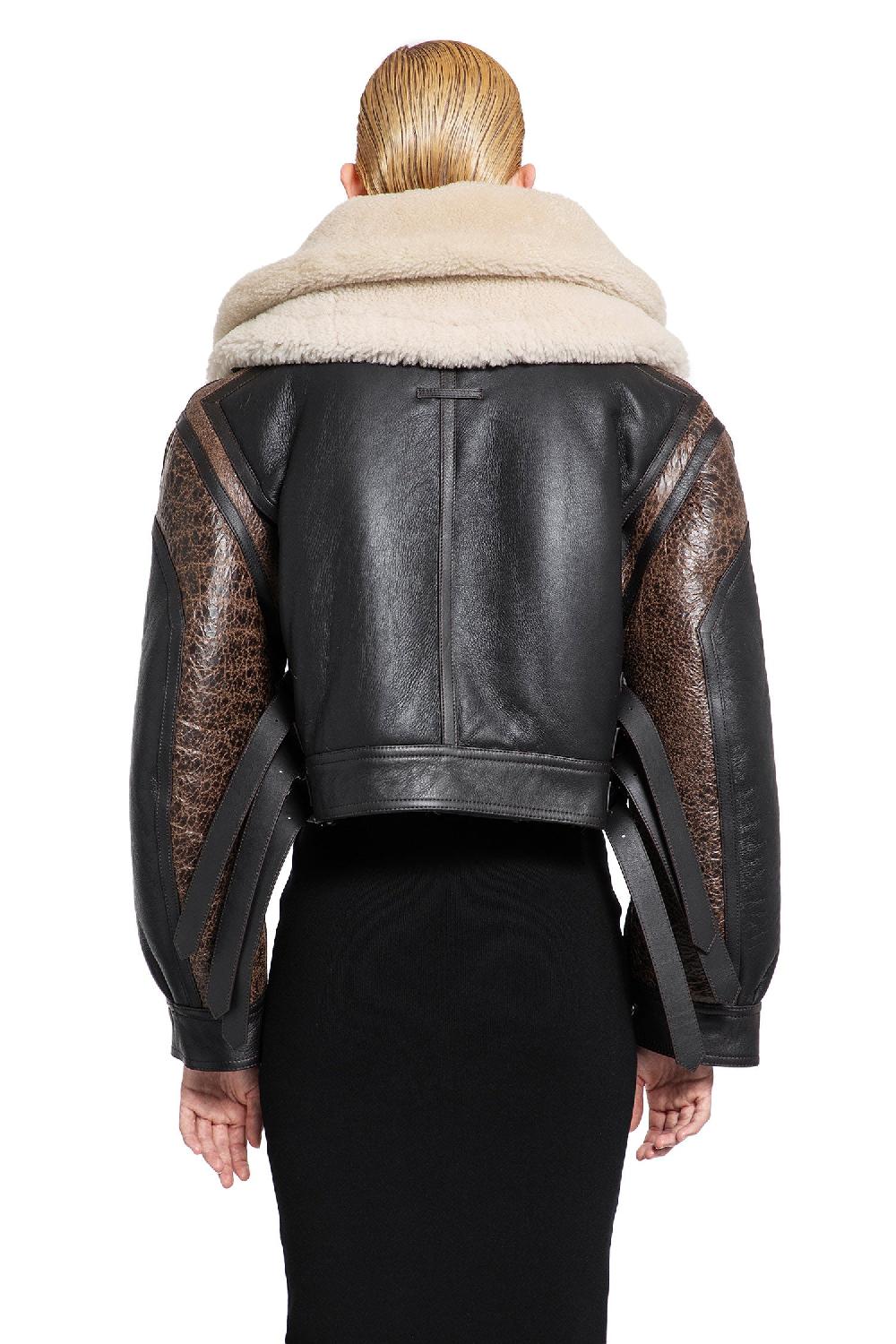 Antonioli JEAN PAUL GAULTIER WOMAN BROWN JACKETS
