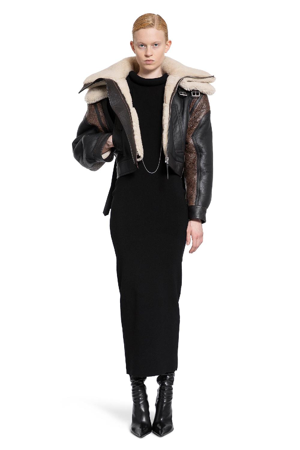 Antonioli JEAN PAUL GAULTIER WOMAN BROWN JACKETS