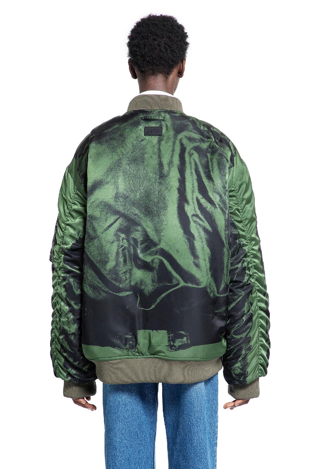 Antonioli JEAN PAUL GAULTIER WOMAN GREEN JACKETS