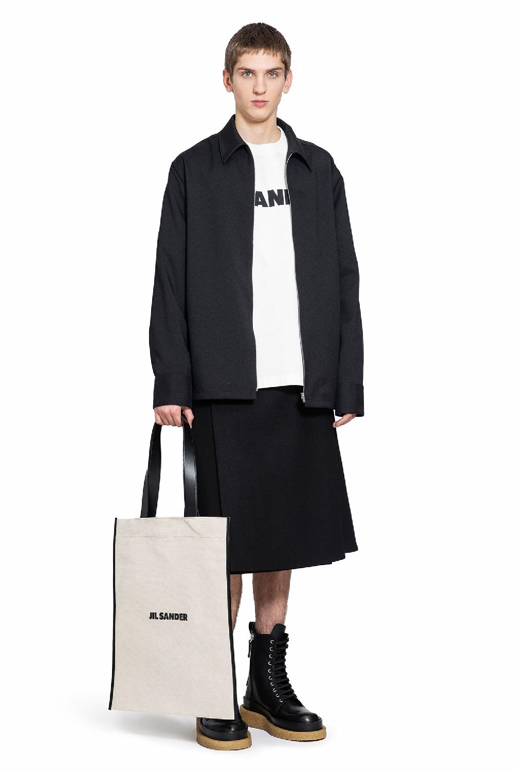 Antonioli JIL SANDER MAN BEIGE TOTE BAGS