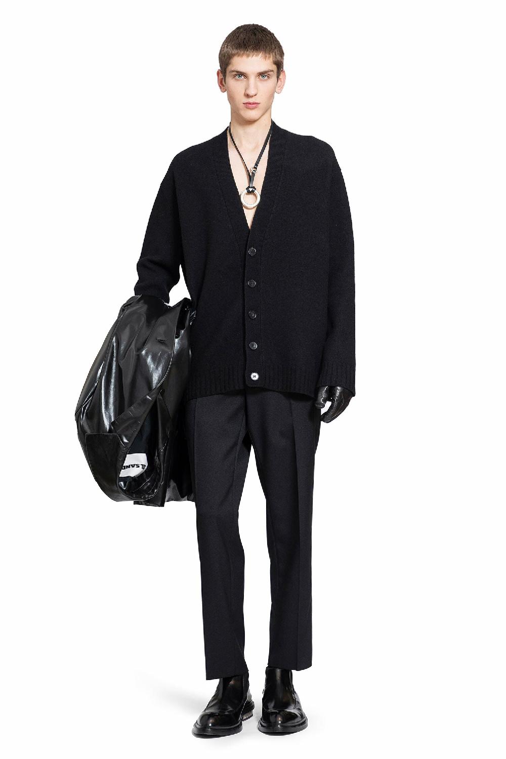 Antonioli JIL SANDER MAN BLACK KNITWEAR